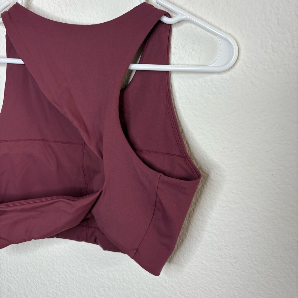 Halara Softlyzero Plush Low Support Asymmetric Ba… - image 8